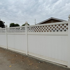 Vinyl-fence-pressure-washing-Tulare-Ca 2